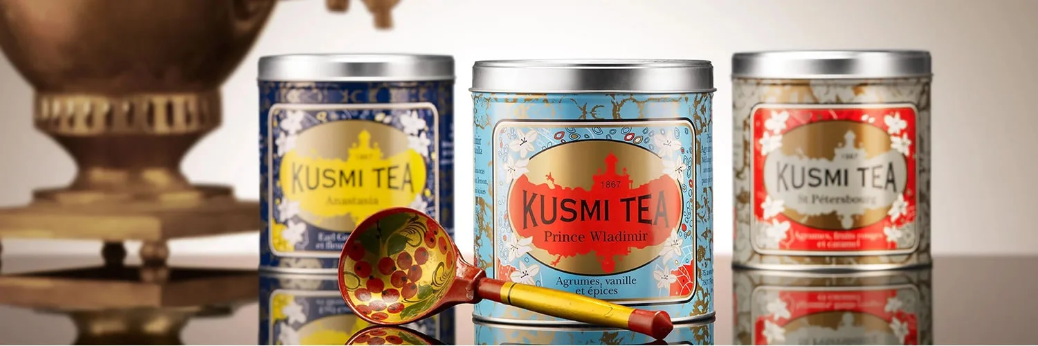 Kusmi Tea prémiové čajové směsi
