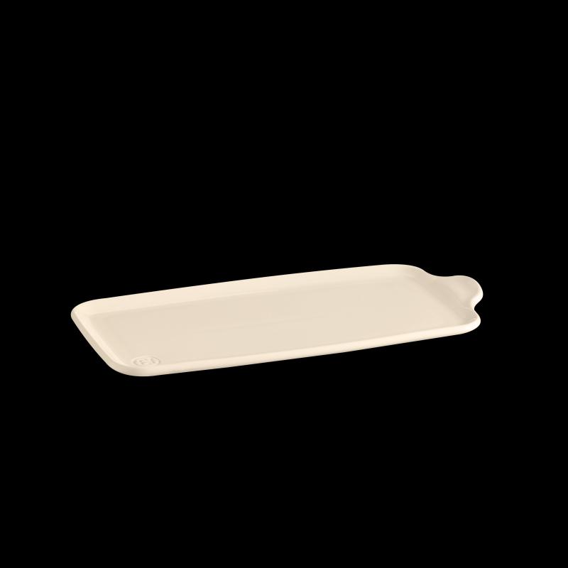 Keramický servírovací podnos Aperitivo, 31 x 16 cm, slonovinová kosť