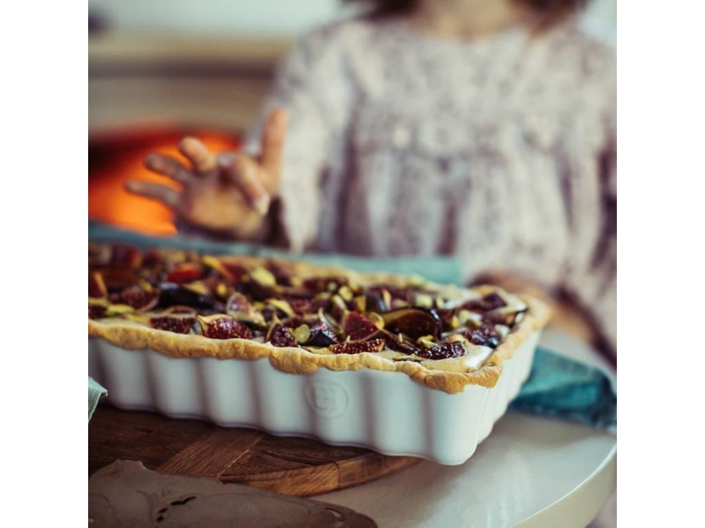 Obdĺžniková koláčová forma, 15 x 36 cm, granátová