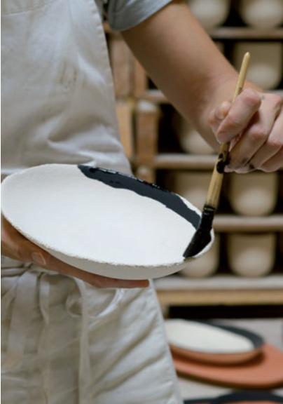 Wabi oválna miska, 16,5 cm x 20 cm, zelená