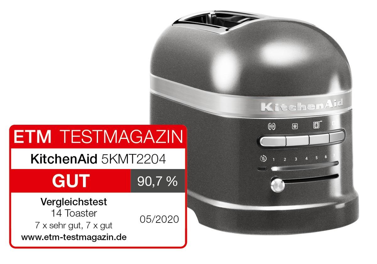Toaster Artisan KMT2204, kráľovská červená