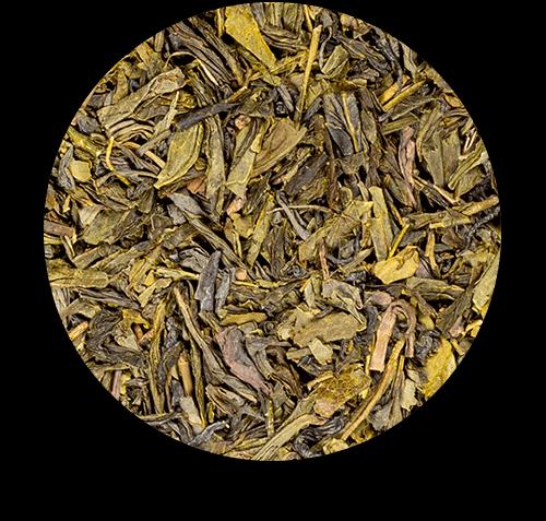 Sypaný zelený čaj Green Rose Bio, kovová dóza 20 g