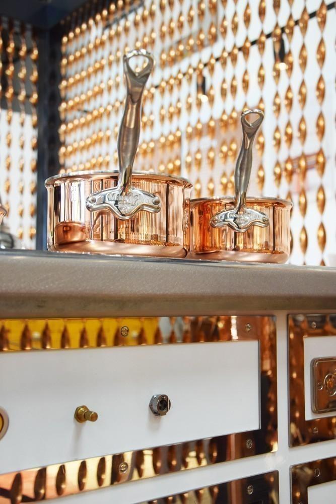 Medená rajnica na indukčnú varnú dosku M´6S, Ø 14 cm / 1,1 l