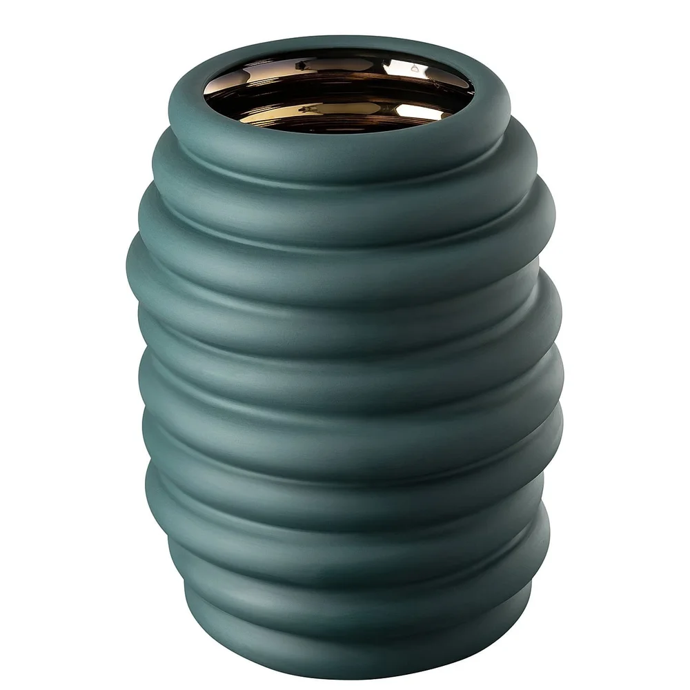 Váza Hop, Green – gold, 26 cm
