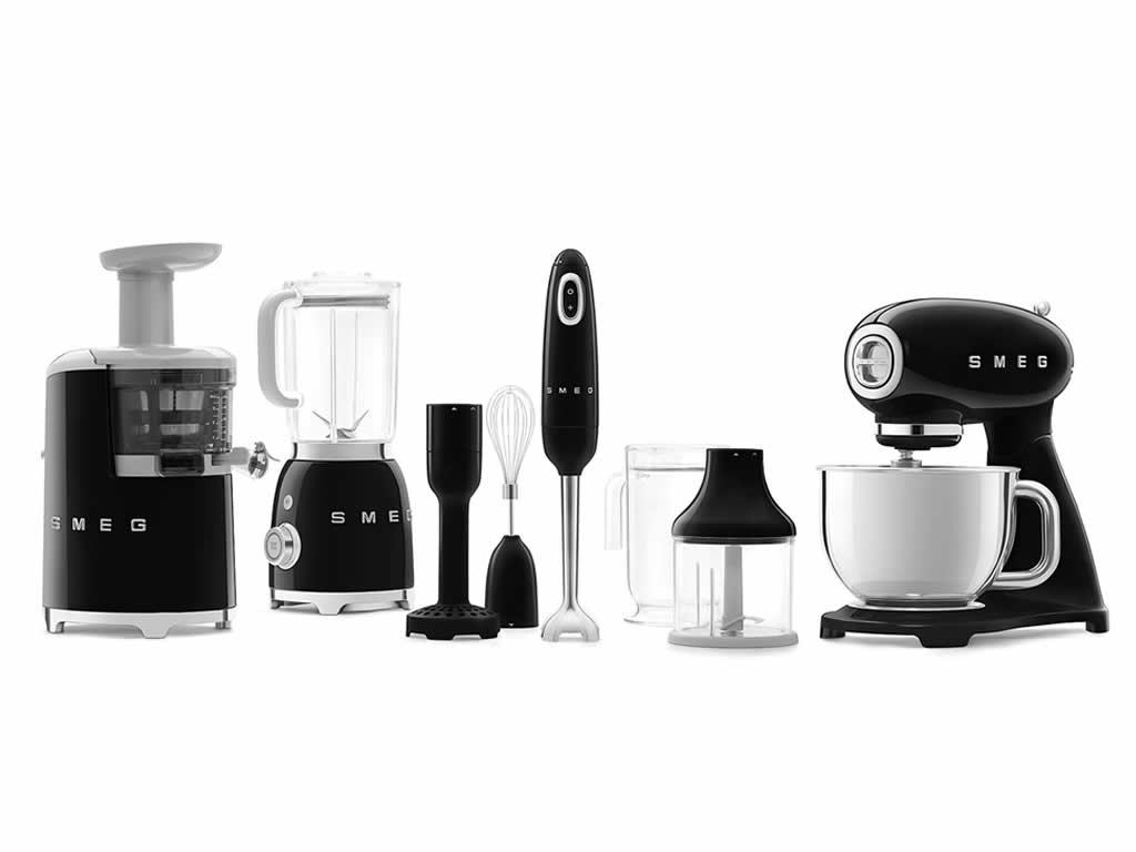 Kuchynský robot 50's Retro Style, SMF03, čierna