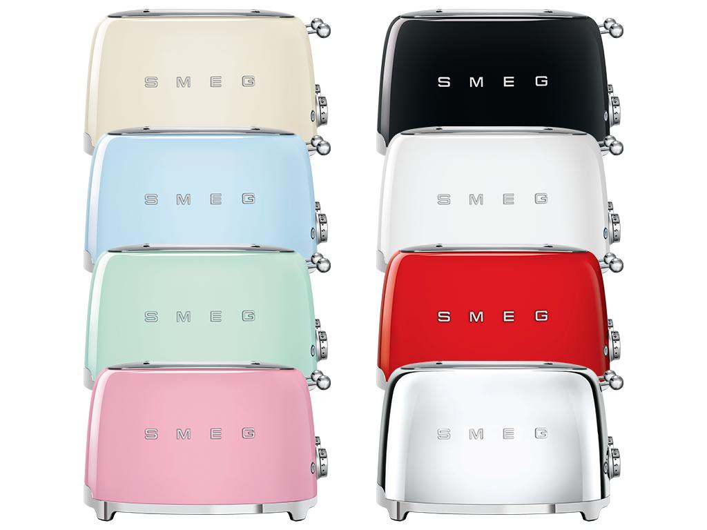 Toustovač 50´s Retro Style, 4x4, TSF03 pastelovo modrý