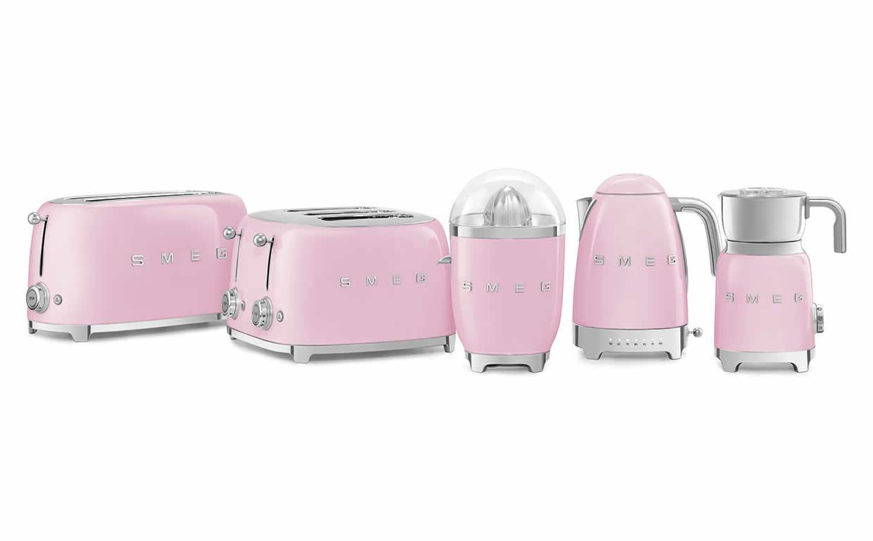 Toustovač 50´s Retro Style, 4x4, TSF03 pastelovo modrý