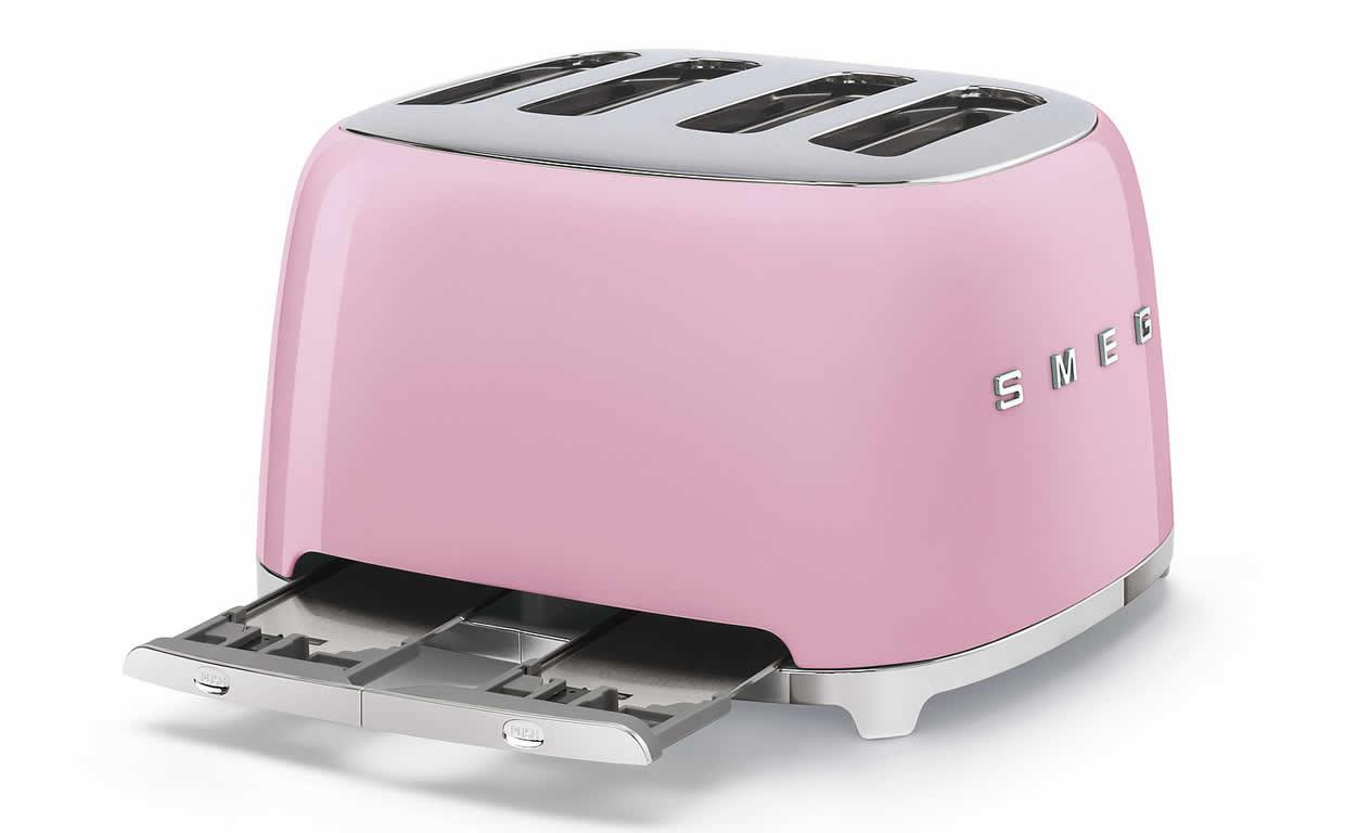 Toustovač 50´s Retro Style, 4x4, TSF03 pastelovo modrý