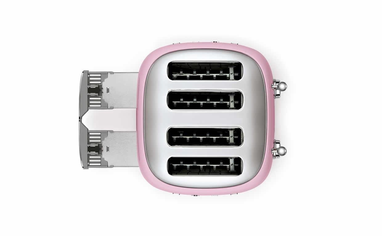 Toustovač 50´s Retro Style, 4x4, TSF03 pastelovo modrý