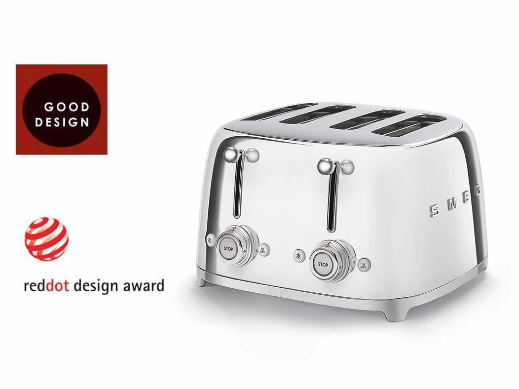 Toustovač 50´s Retro Style, 4x4, TSF03 pastelovo modrý