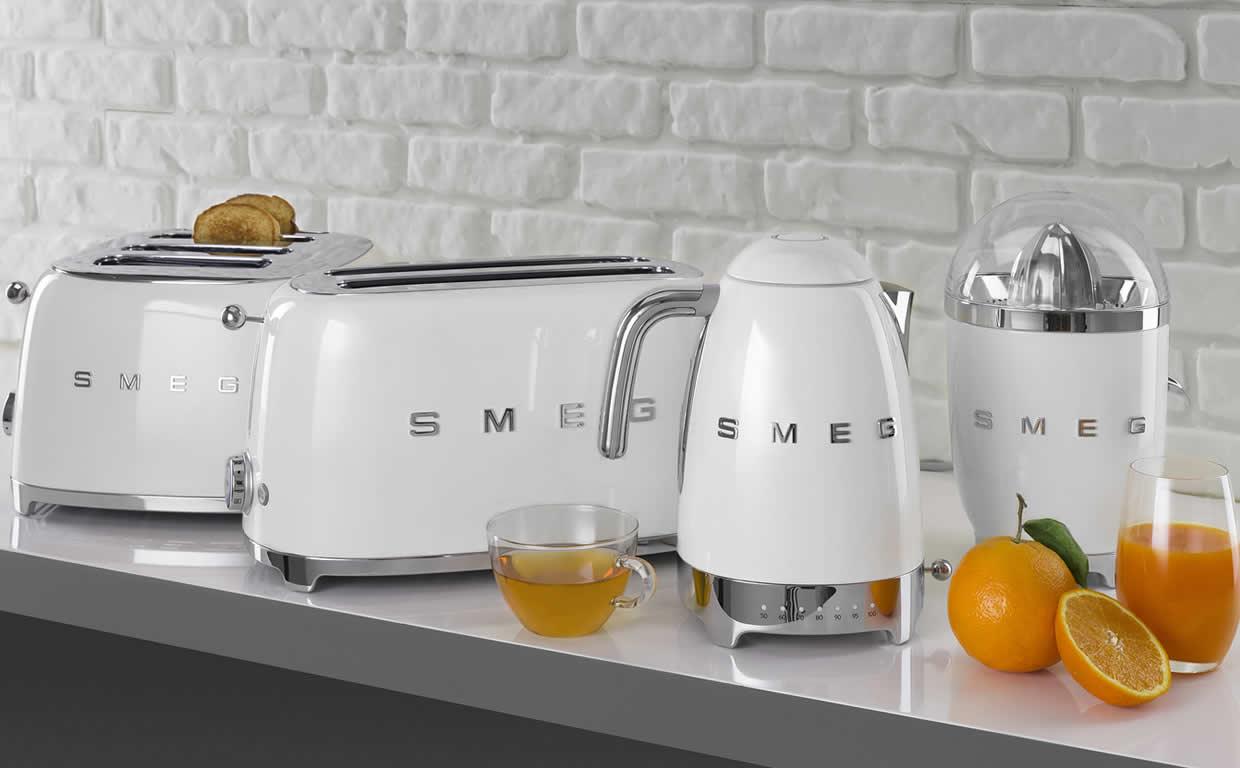 Toustovač 50´s Retro Style, 4x4, TSF03 pastelovo modrý