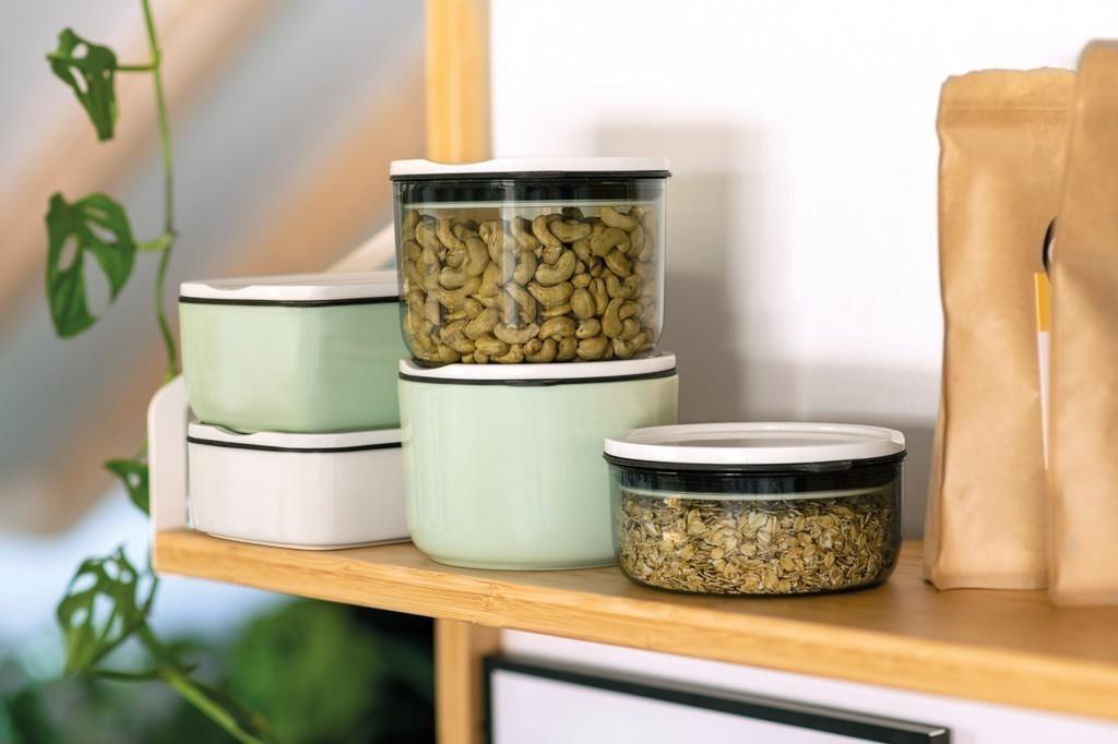 Like To Go & To Stay desiatový a obedový box, Ø 13 cm, 2 ks