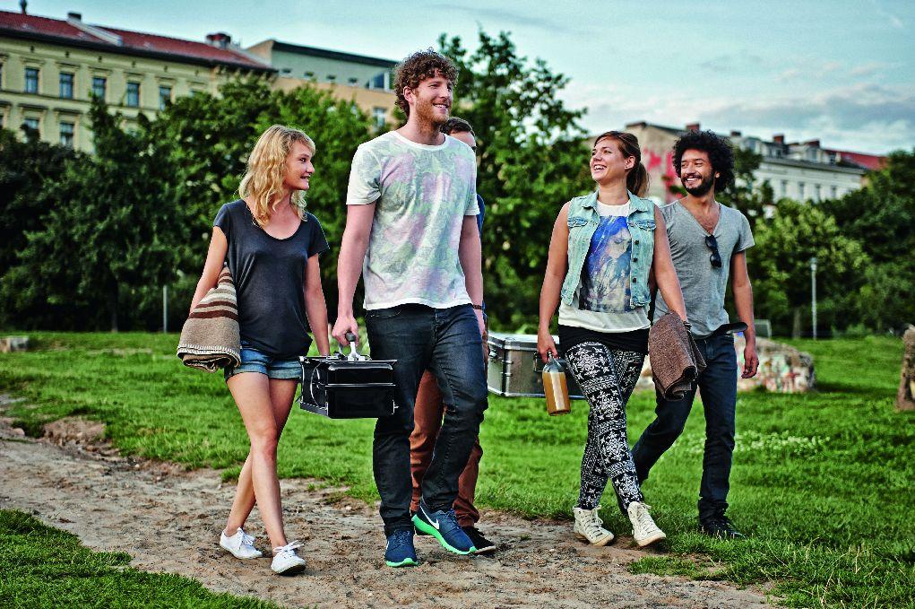 Gril na drevené uhlie gril Go-Anywhere