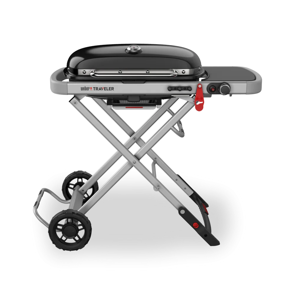 Plynový gril Traveler, čierny