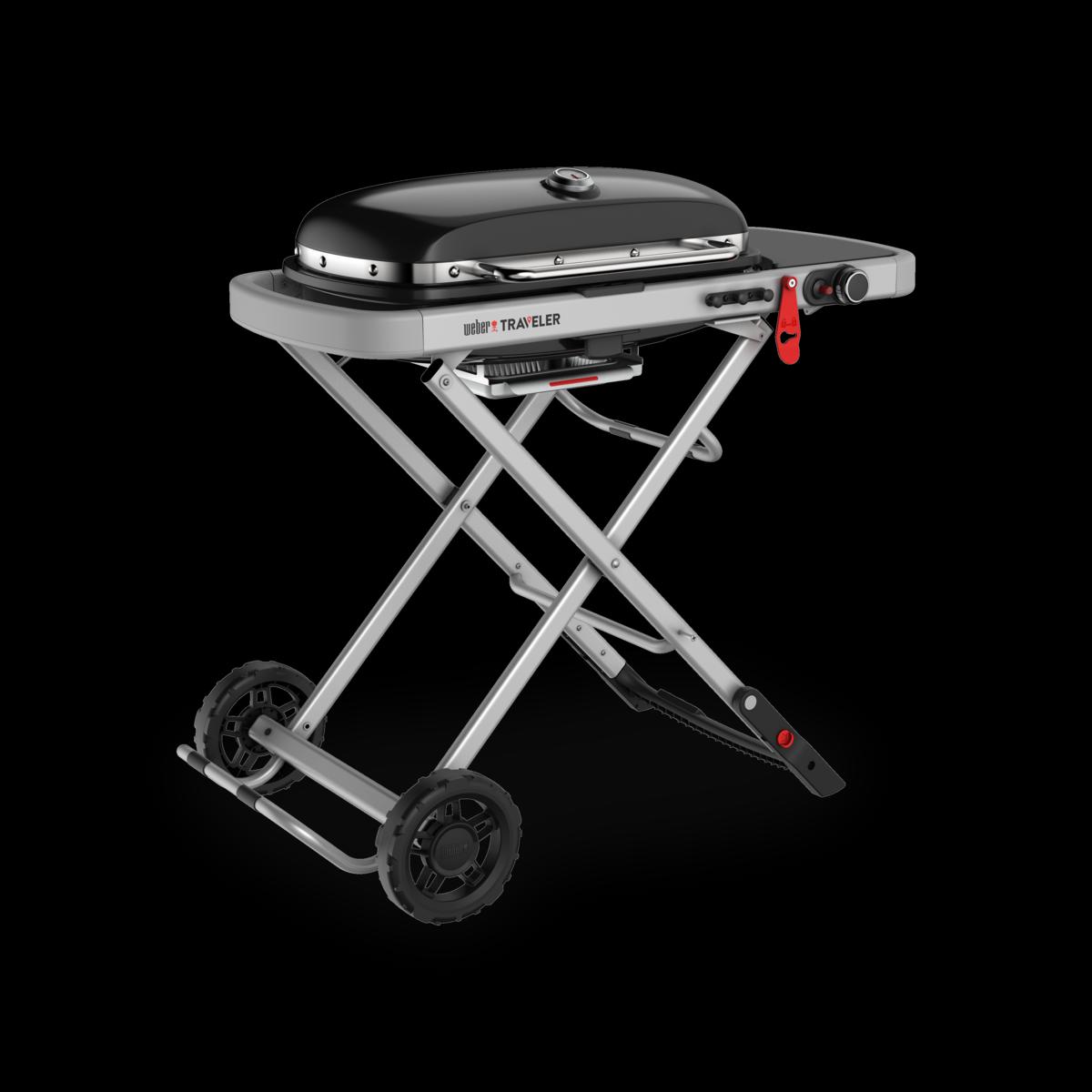 Plynový gril Traveler, čierny