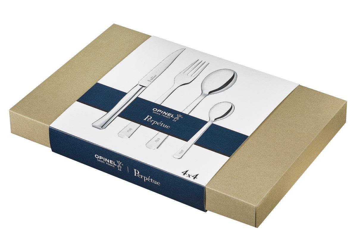 Súprava príborov Perpétue, nerez, 16 ks