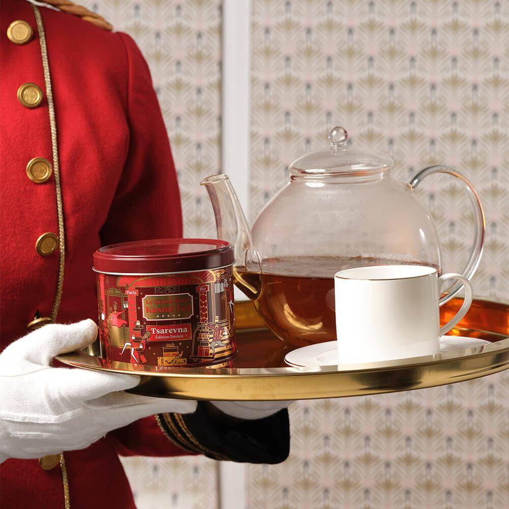 Sypaný čierny vianočný čaj Tsarevna Bio