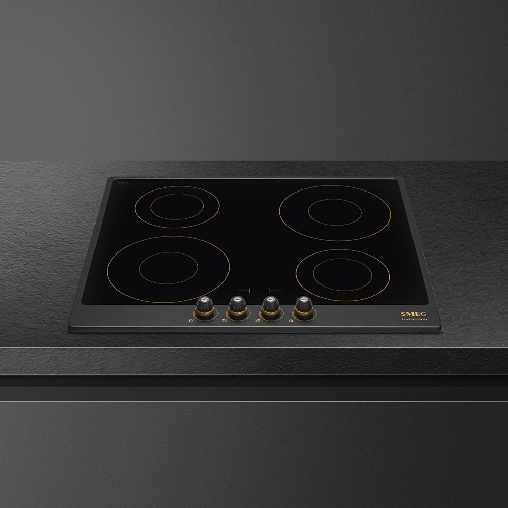 Indukčná varná doska Cortina so 4 varnými zónami, 60 cm, SI764, krémová