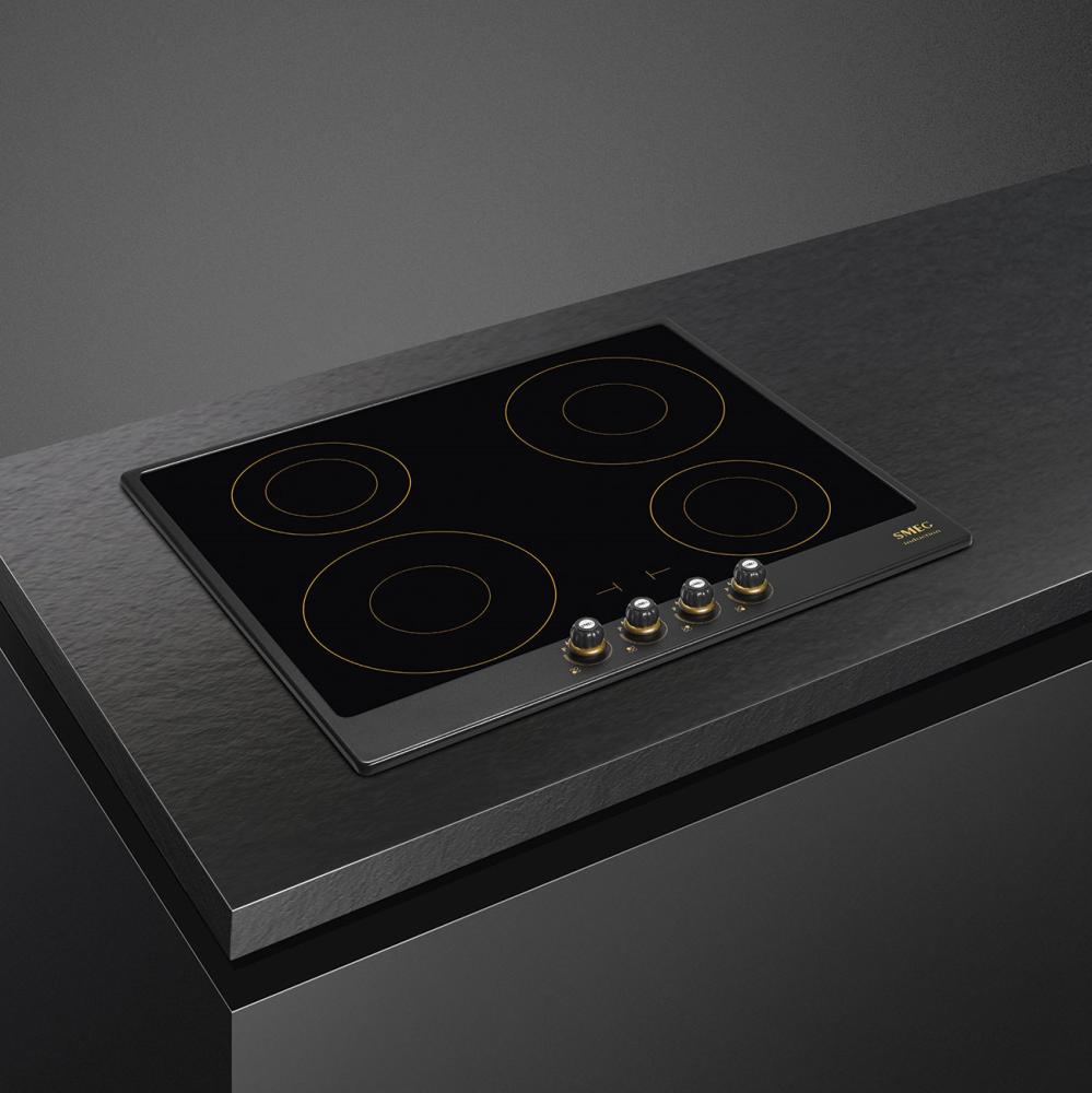 Indukčná varná doska Cortina so 4 varnými zónami, 60 cm, SI764, krémová