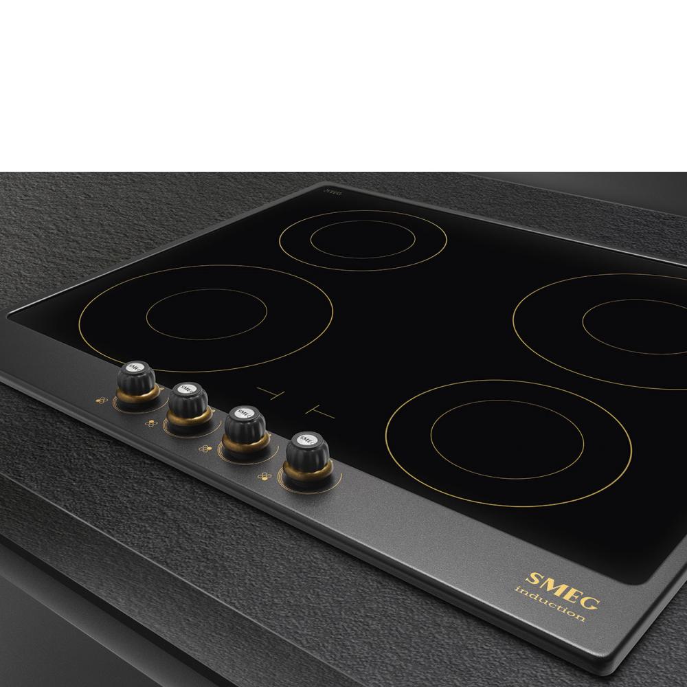 Indukčná varná doska Cortina so 4 varnými zónami, 60 cm, SI764, krémová