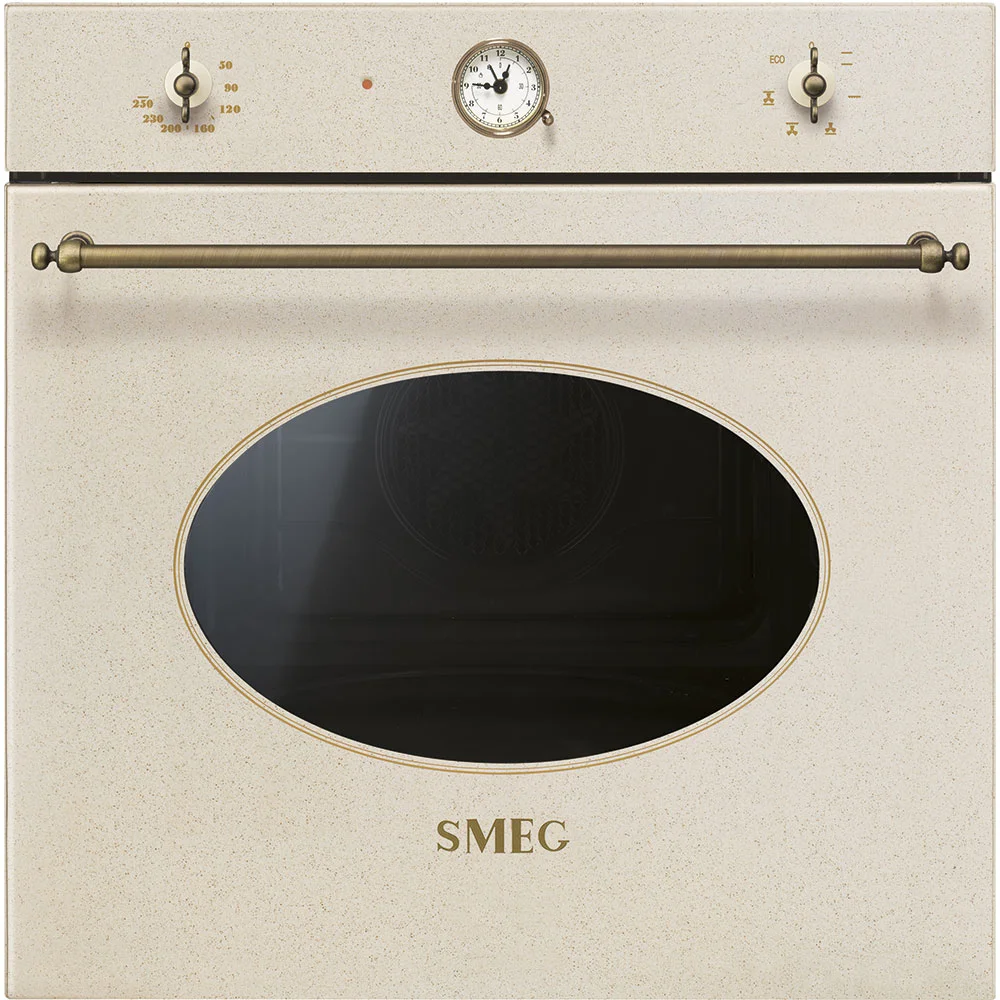 Smeg Vstavaná rúra radu Coloniale, 60 cm, SF800, béžová