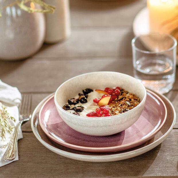 Jedálenský tanier Perlemor Sand, Ø 27 cm