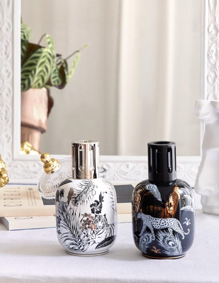 Porcelánová katalytická lampa Jungle