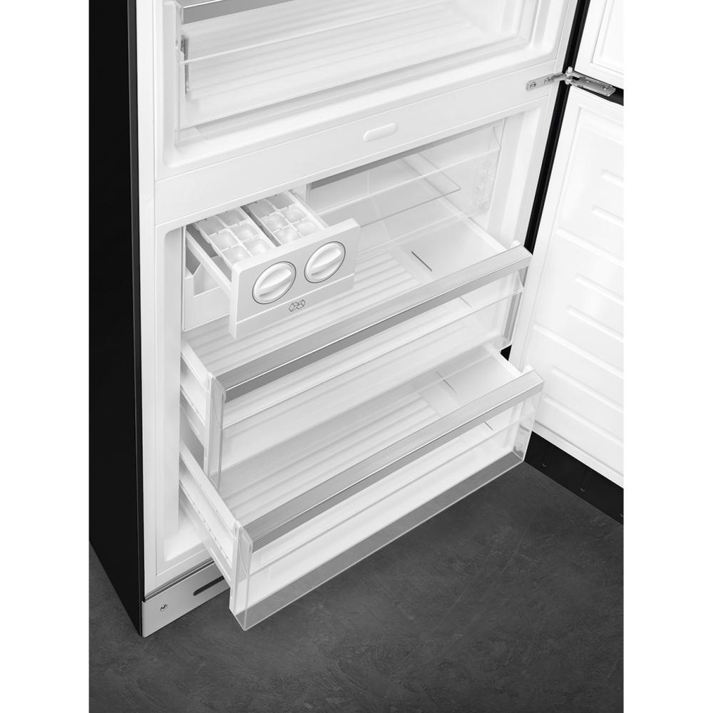 Chladnička s mraziacim boxom 50´s Retro Style FAB38 R, 344l/137l, pravostranné otv. pastelovo modrá