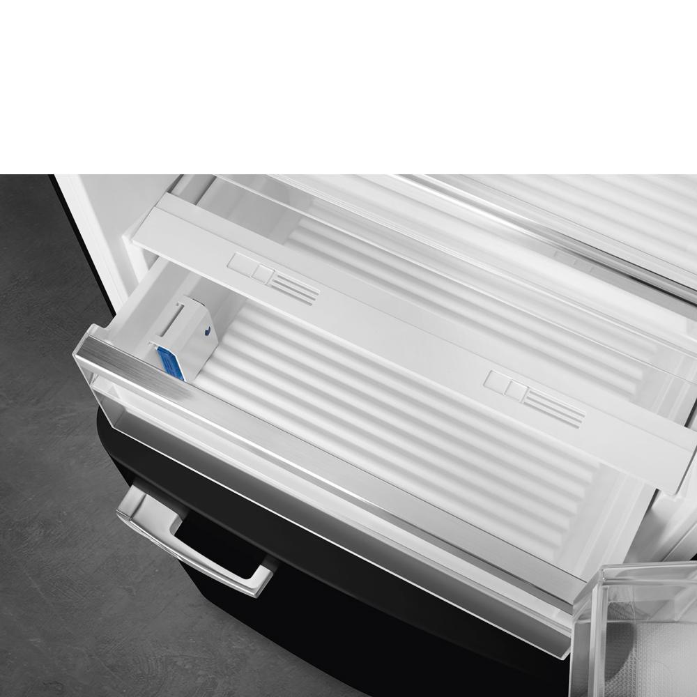 Chladnička s mraziacim boxom 50´s Retro Style FAB38 R, 344l/137l, pravostranné otv. pastelovo modrá