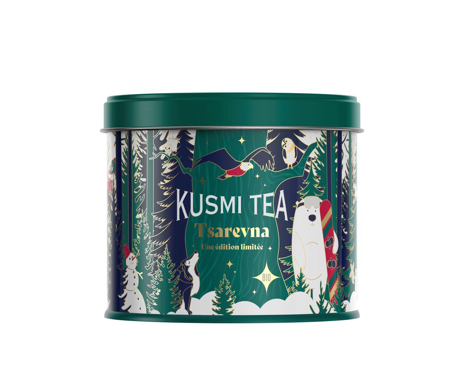 Porciovaný čierny vianočný čaj Tsarevna Bio, 20 vrecúšok