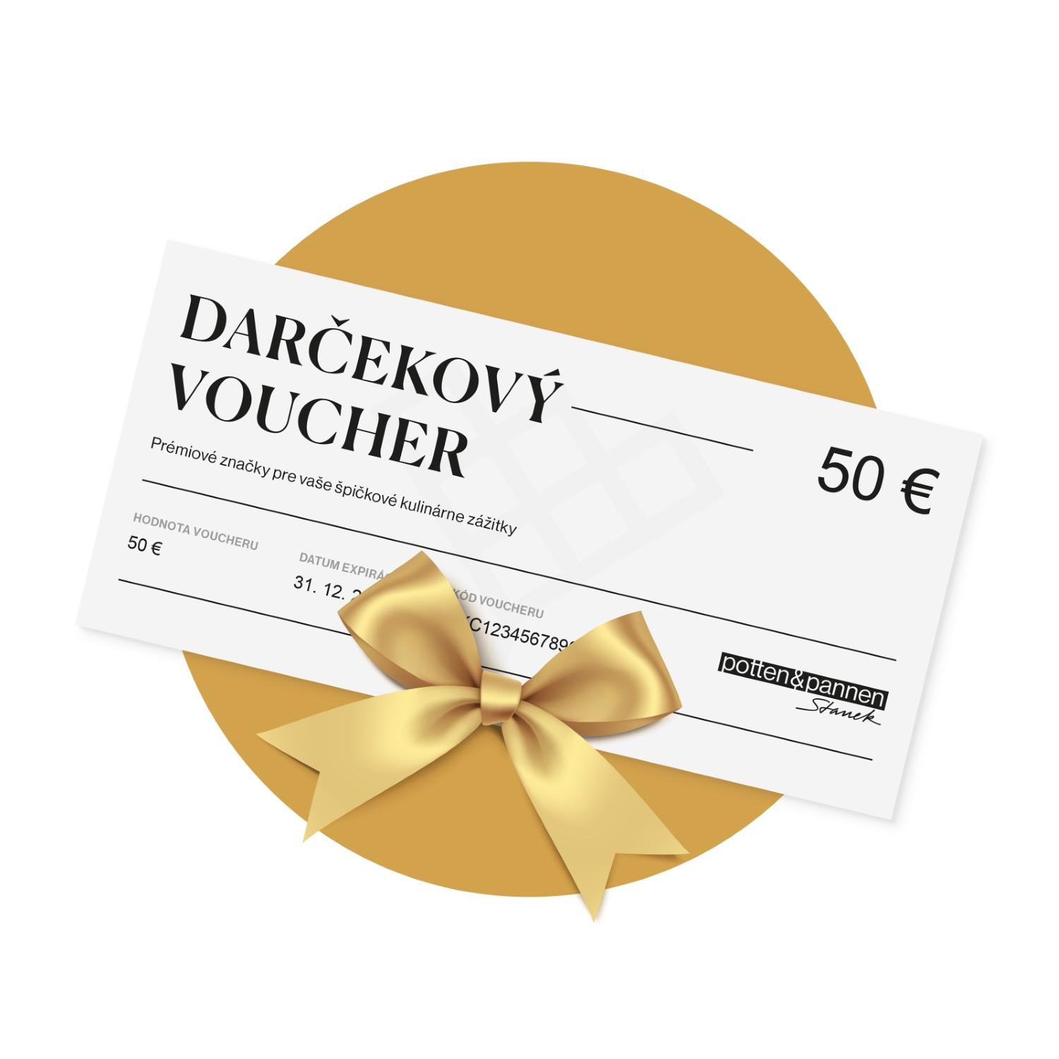 Darčekový voucher Potten & Pannen - Staněk v hodnote 20 €
