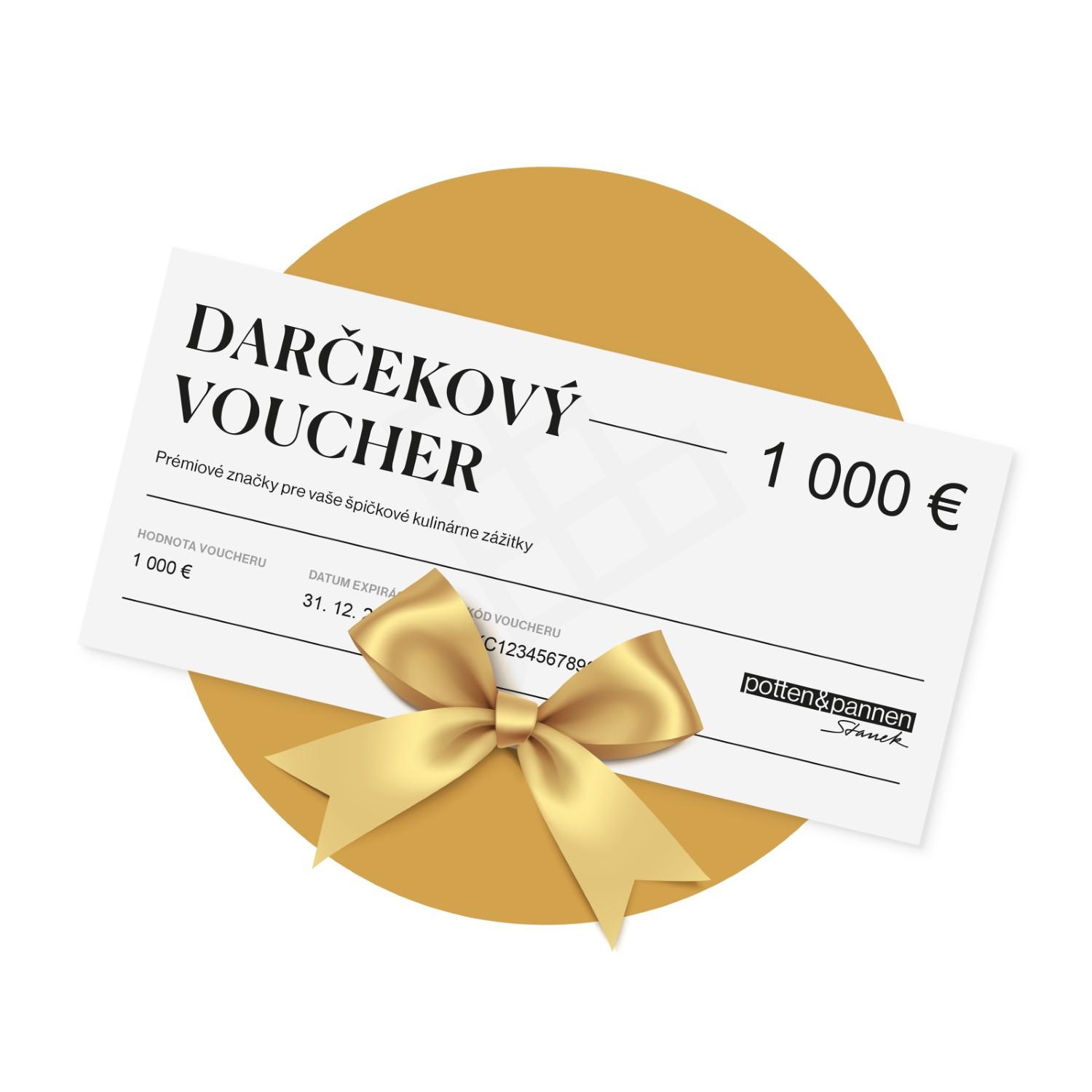 Darčekový voucher Potten & Pannen - Staněk v hodnote 20 €