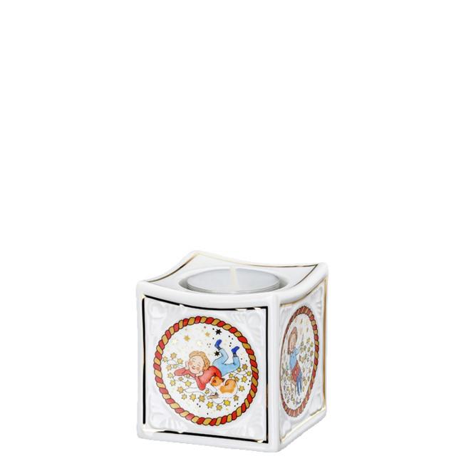 Vianočný svietnik na čajovú sviečku, Vianočné svetielka, 6,5 cm