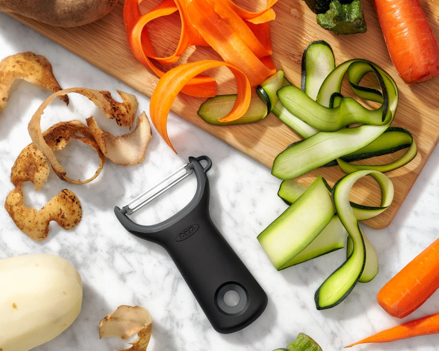 OXO, škrabka na zeleninu