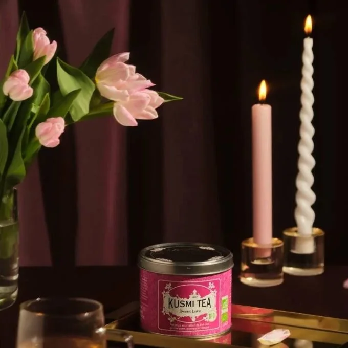 Sypaný organický čierný čaj Sweet Love Bio