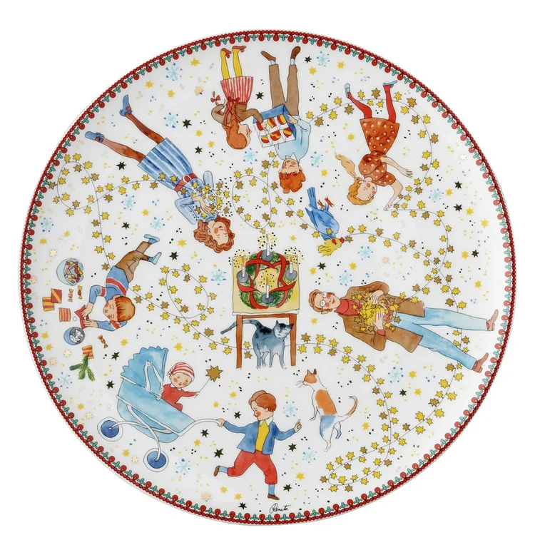 Vianočný tanier z kolekccie Rosenthal 2024 Vianočne svetielka