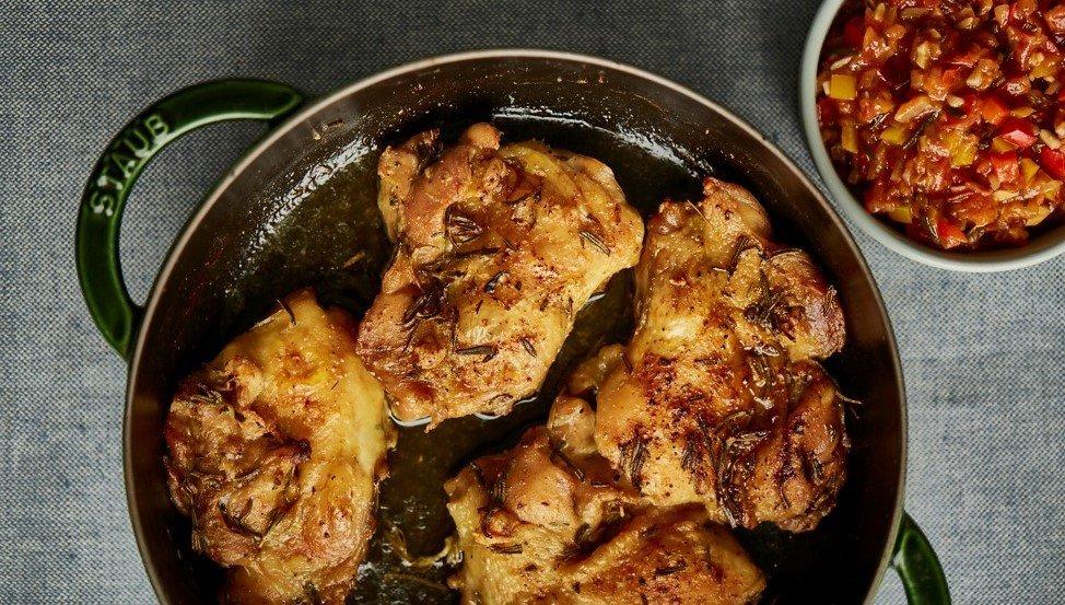 Kuracie stehná podľa Zdeňka Pohlreicha