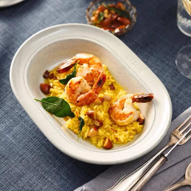 Šafranové rizoto podľa Zdeňka Pohlreicha