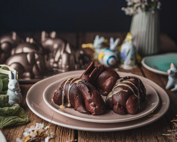 Veľkonočné čokoládové zajačiky