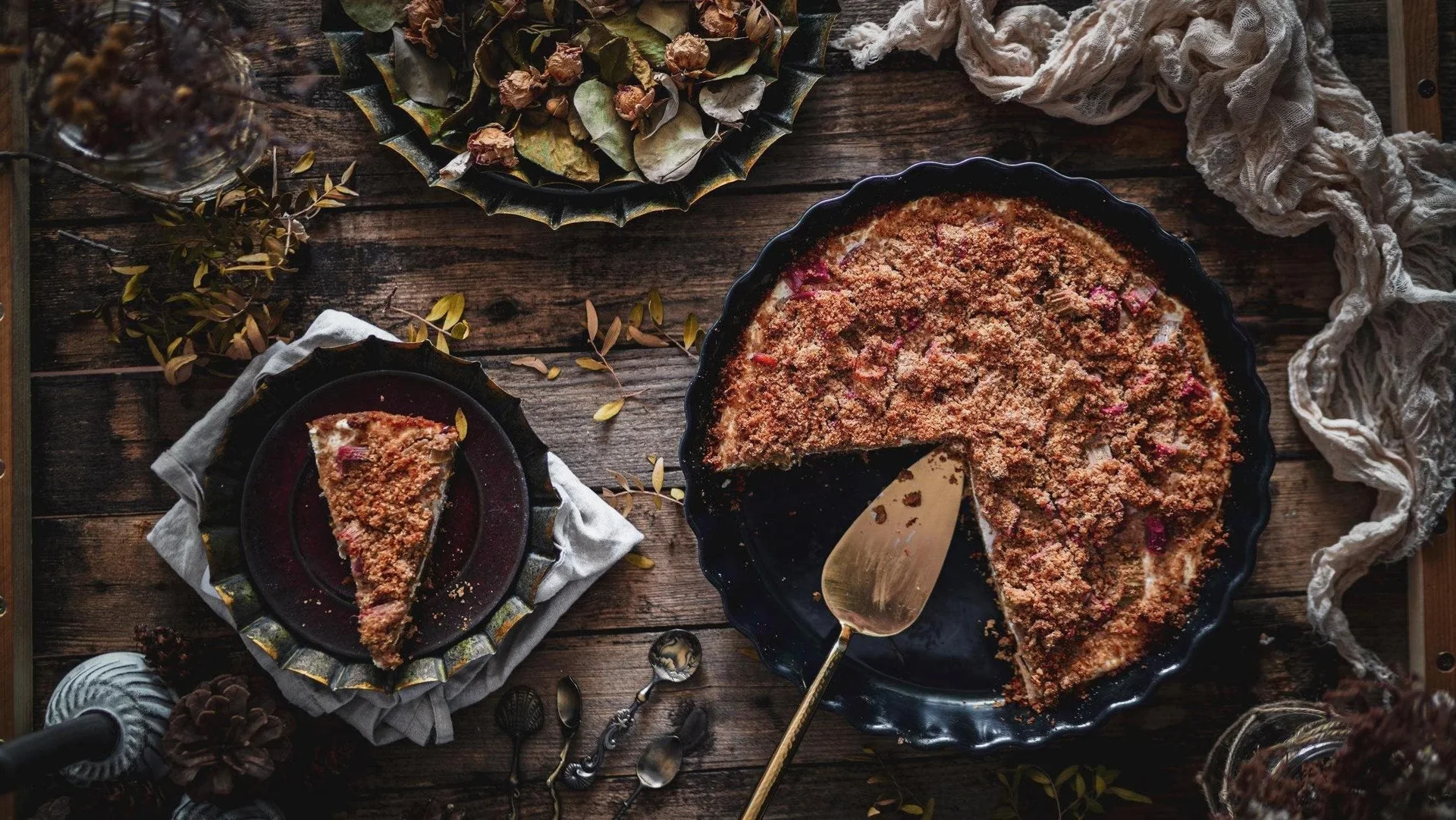 Rebarborový koláč