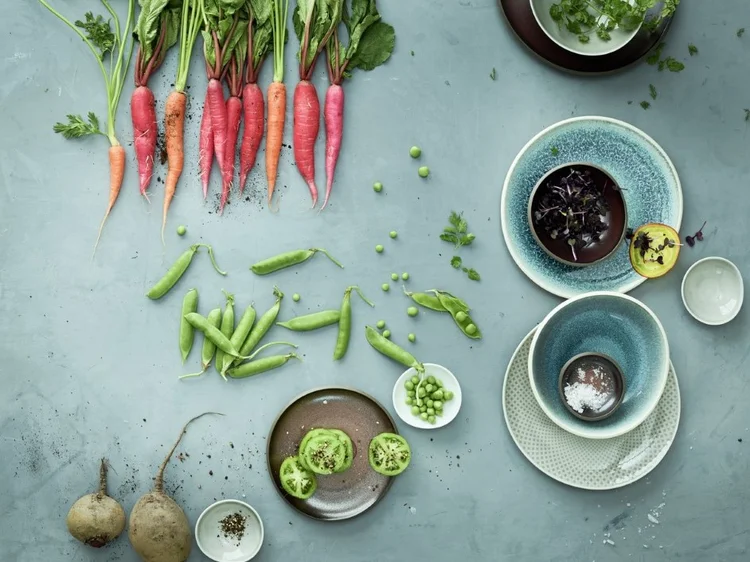 Misky a taniere Rosenthal Junto Aquamarine a Bronze