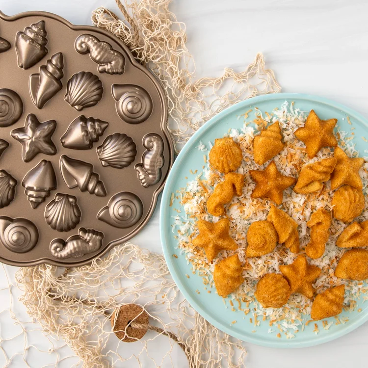 Kovová forma na pecenie Nordic Ware Letné morské motívy