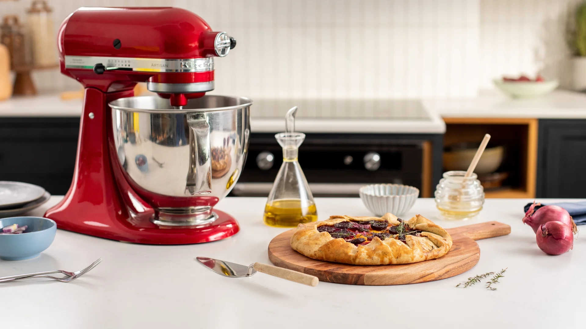 Galetka so zimnou zeleninou a syrom feta